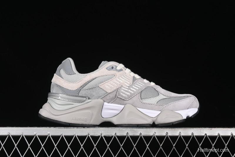 New Balance NB9060 Series Retro Casual Running Shoes with ABZORB Cushioning - U9060JCG