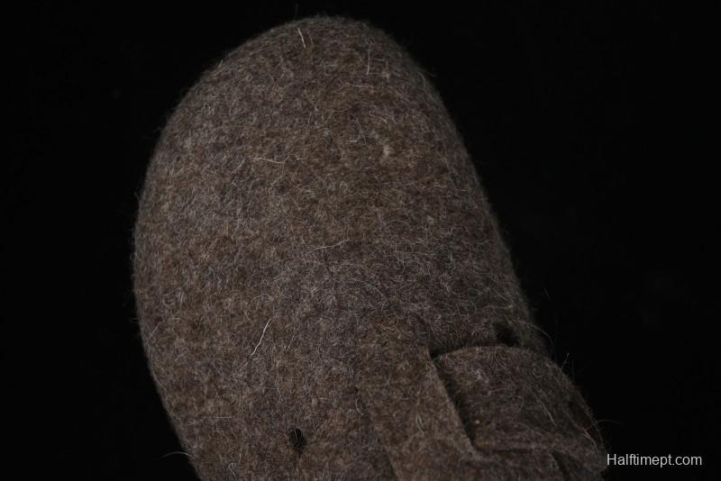 Birkenstock Half-Fur Slide Sandals with Wool Lining - G.D4