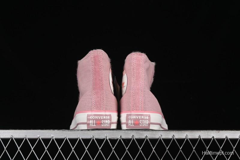 Converse Zoo Happy Pets Series High-Top Casual Sneakers with Plush Lining for Autumn Winter - A12769C