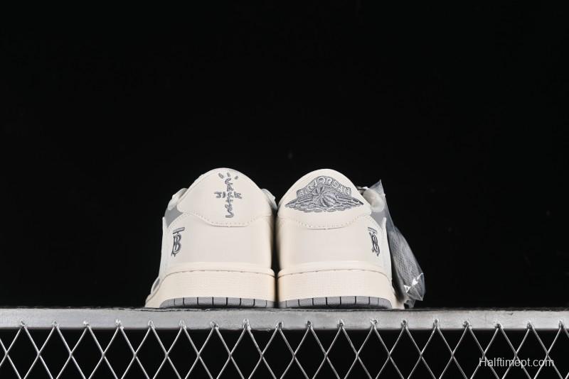 Nike Travis Scott x Fragment Design x Air Jordan 1 Low OG SP Casual Sneakers - BB6588-31