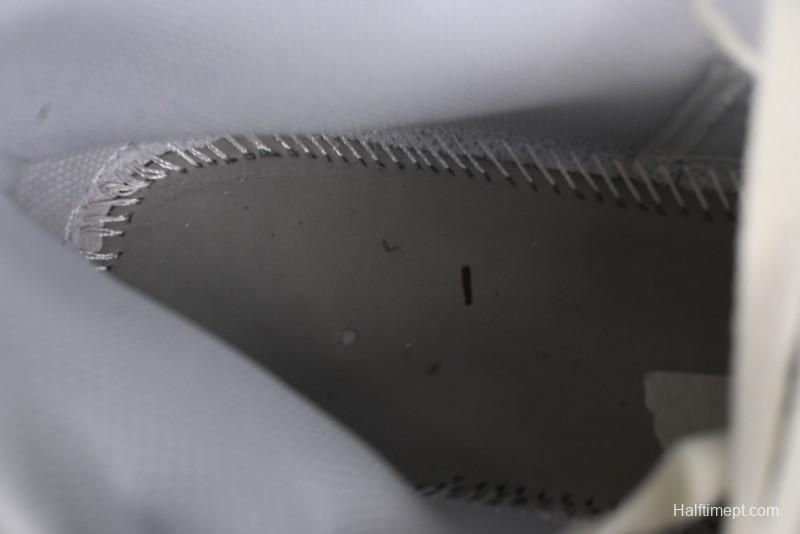 Nike Air Jordan 1 Mid AJ1 Basketball Shoes White Grey - FQ7720-002