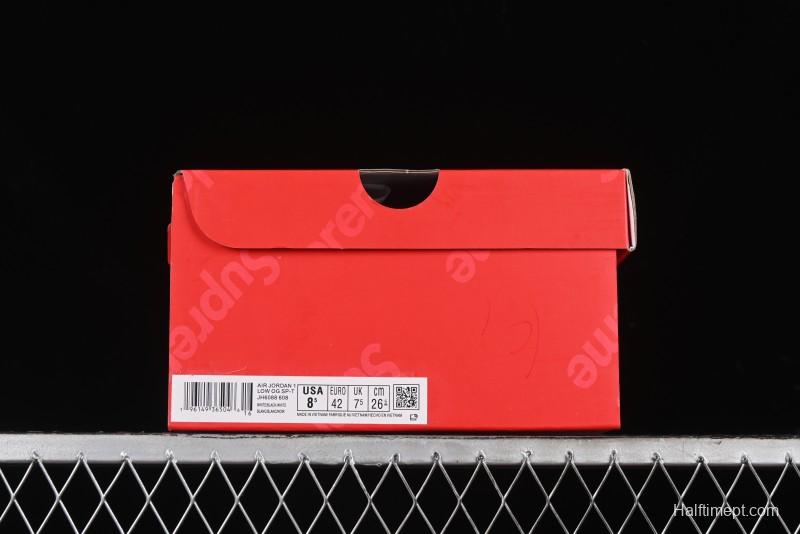 Nike Travis Scott x Fragment Design x Air Jordan 1 Low OG SP AJ1 Supreme Collaboration - JH6088-608