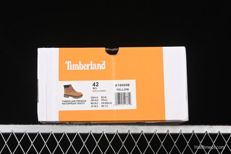 Timberland Classic Outdoor Casual Yellow Boots A18069BYELLOW