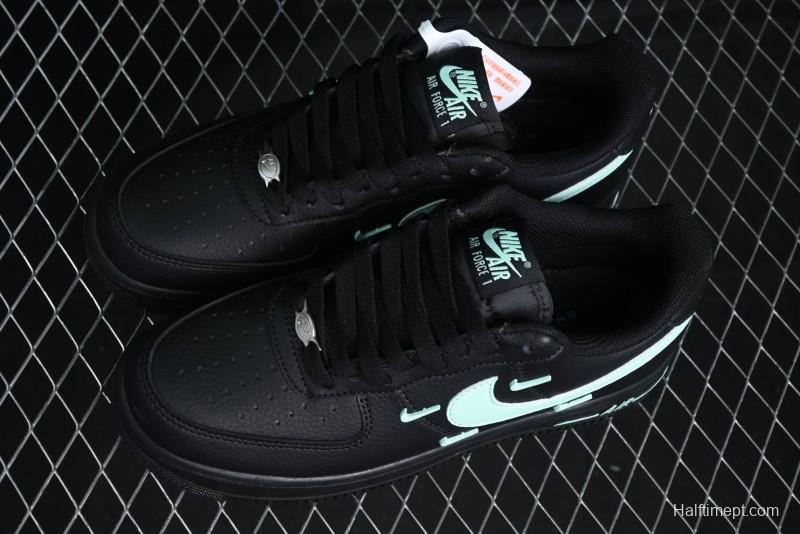 Nike Air Force 1 '07 Low Custom Casual Sneakers with Full-Length Air Cushion - CW2288-111