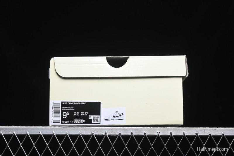Nike SB Dunk Low OFF-WHITE Collaboration Anniversary High-End Custom Sneakers - YX5066-212
