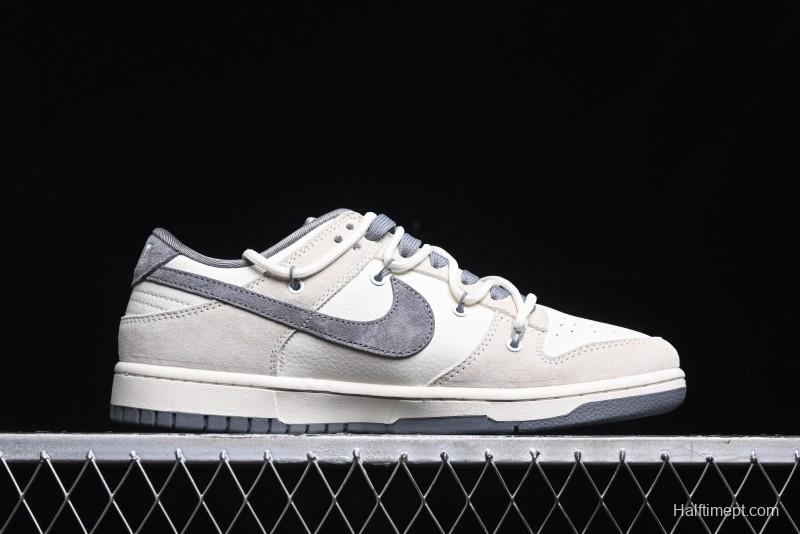 Nike SB Dunk Low The North Face Collaboration Anniversary Edition Customized Low-Top Casual Skate Shoes - DM6868-002