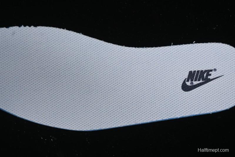 Nike Travis Scott x Fragment Design x Air Jordan 1 Low OG SP AJ1 Supreme Collaboration - Blue White Colorway Low Top Casual Sneakers CH6336-016