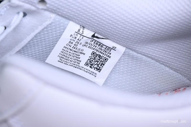 Nike Air Force 1 '07 Low Stussy Collaboration - Crystal Milk Coffee Low-Top Casual Sneakers - IF1686-101