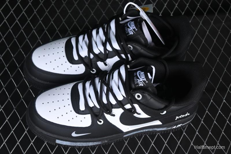 Nike Air Force 1 '07 Low Panda Smiley Low-Top Casual Sneakers - CV9879-542