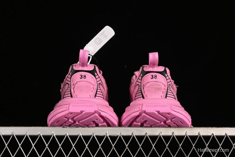 Balenciaga Phantom Sneaker Ten-Gen Trend Running Shoes with Transparent Heel Strap - W3XDC5000