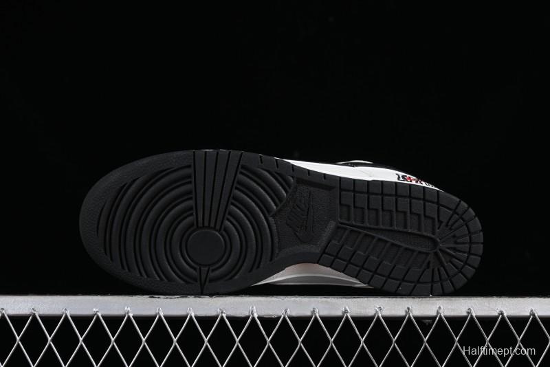 Nike SB Dunk Low NYC Collaboration Black Beige Low-Top Casual Skateboarding Shoes - NC2103-301