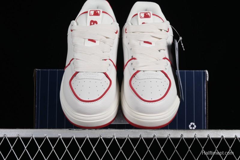 MLB Chunky Liner Basic New York Yankees Thick Sole Casual Sneakers with 6cm Height Increase - 3ASXCA12N43RDS