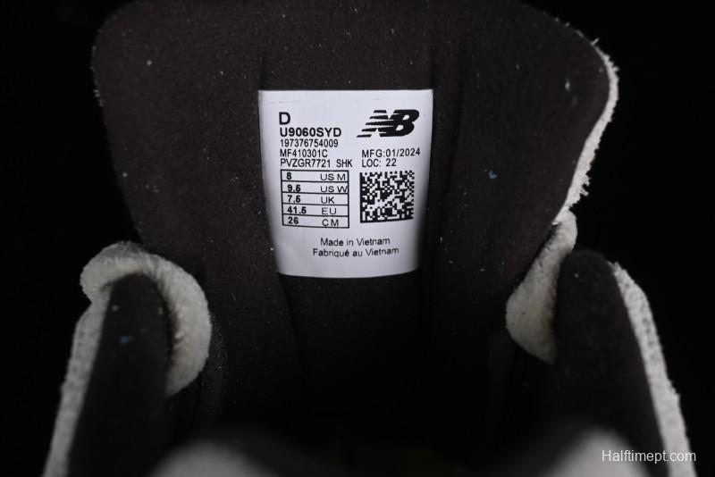 New Balance Joe Freshgoods x New Balance 9060 Retro Casual Running Sneakers with ABZORB Cushioning - U9060SYD