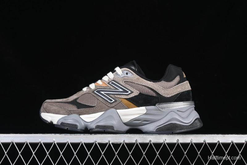 New Balance NB9060 Series Retro Casual Running Shoes with ABZORB Cushioning - U9060FMB