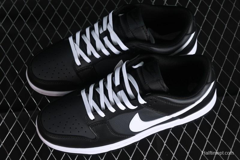 Nike Dunk Low Retro SB Skateboarding Shoes in Black & White - DJ6188-002