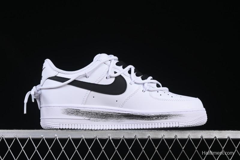 Nike Air Force 1'07 Low Custom 2D Daisy Graffiti Hand-Painted Casual Sneakers - CK0316-060