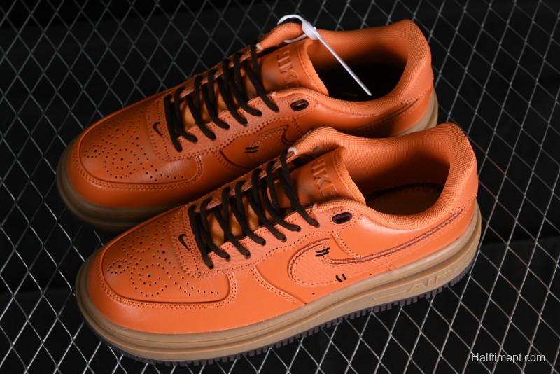 Nike Air Force 1 Low Luxe Casual Sneakers with Thick Sole and Waterproof Design - DM2451-800
