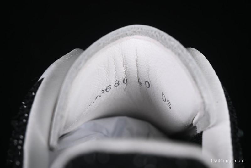 Alexander McQueen Oversized Sneakers with Black Suede Heel Detail - D.E5