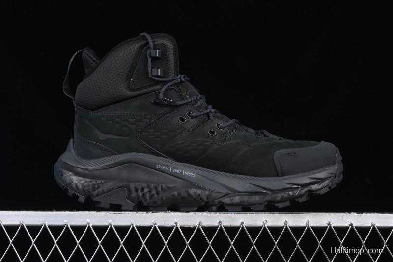 HOKA ONE ONE Kaha 2 Mid GTX Hiking Shoes with Cushioned Midsole and Waterproof Design - 1123155 BBLC