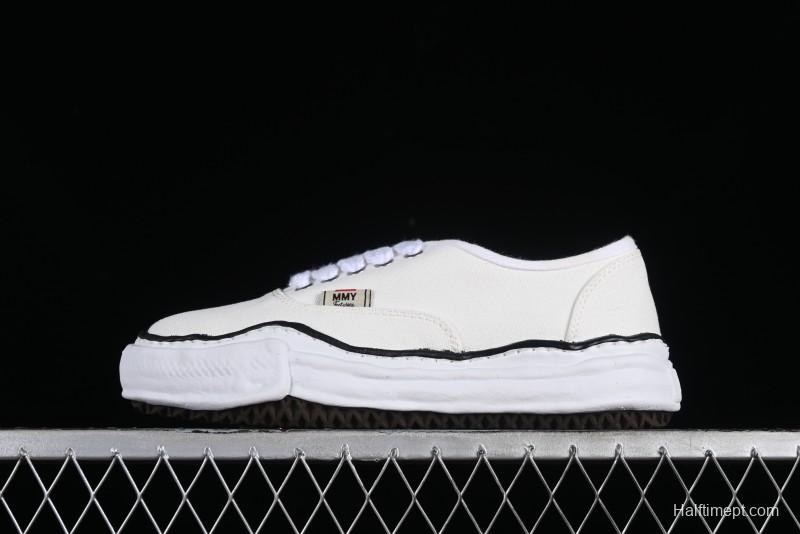 Wayne Original Sole Leather Low Sneaker with Melted Ice Cream Outsole - W.E5