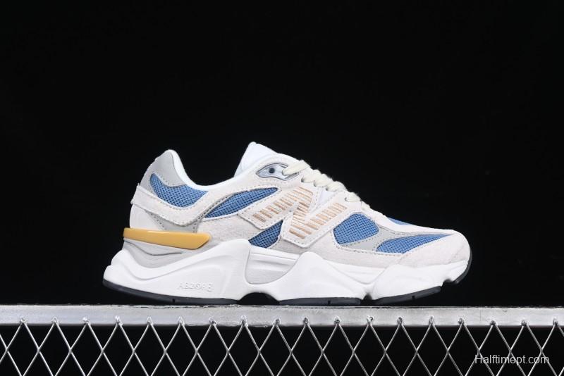 New Balance NB9060 Series Retro Casual Running Shoes with ABZORB Cushioning - U9060FM