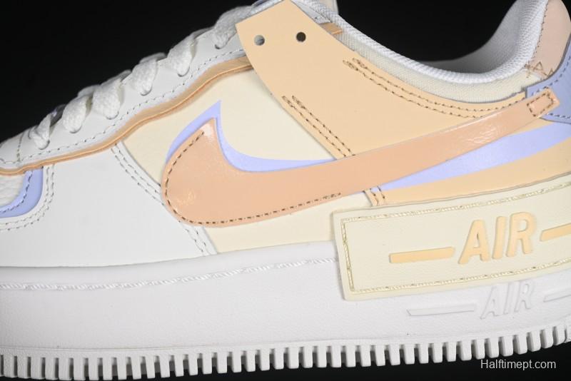 Nike Air Force 1 Shadow Lightweight Elevated Low-Top Sneakers - DZ1847-114