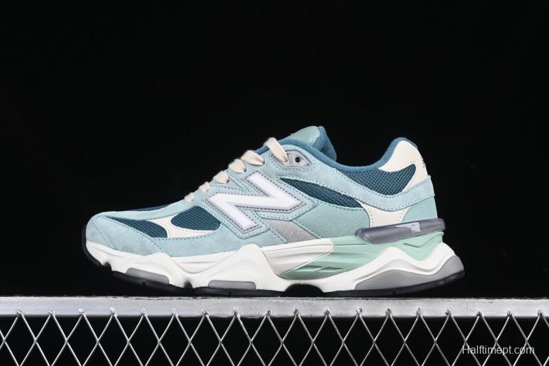 New Balance 9060 Retro Casual Running Shoes with ABZORB Cushioning Technology - U9060FG