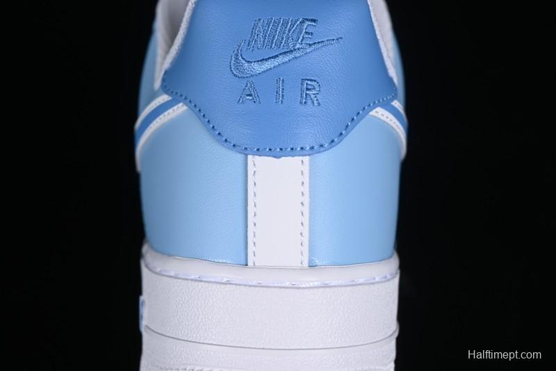 Nike Air Force 1 '07 Low Triple Color Gradient Minimalist Hand-Drawn Casual Sneakers - CW2288-951