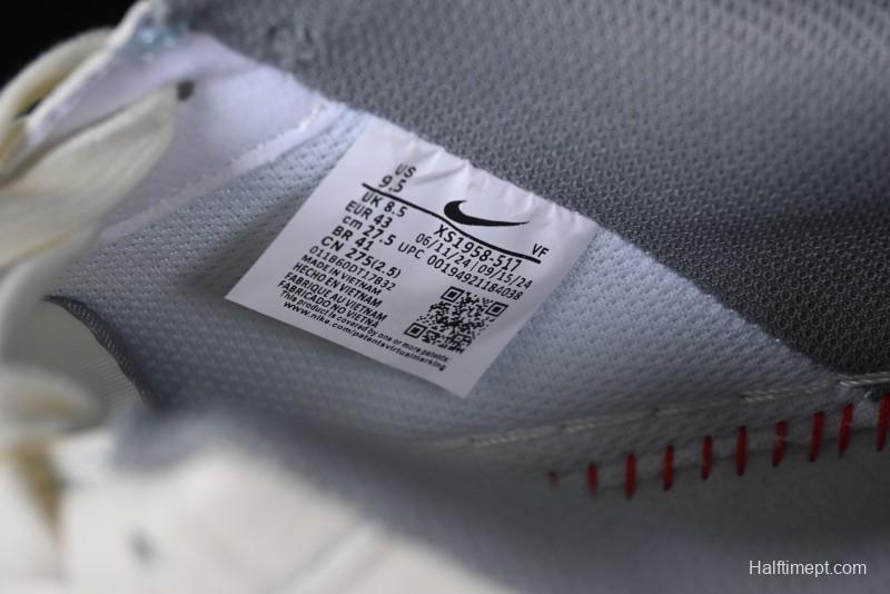 Nike Air Force 1 '07 Low Stussy Collaboration Light Grey Blue Sole Low-Top Casual Sneakers - XS1958-517