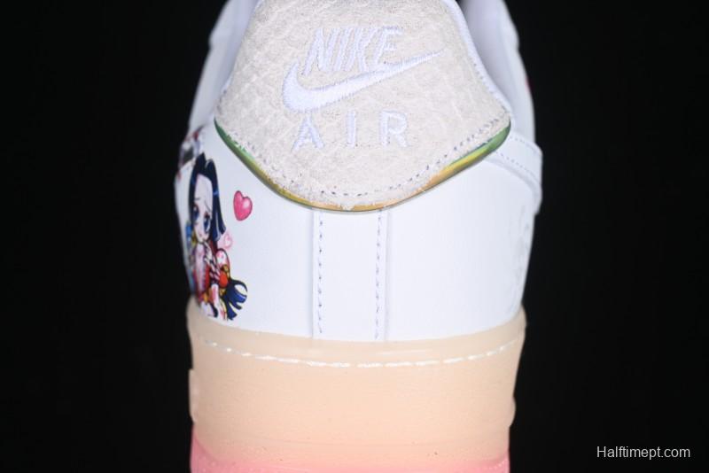 Nike Air Force 1 '07 Low Empress Snake Princess One Piece Boa Hancock Casual Sneakers - FZ5741-119