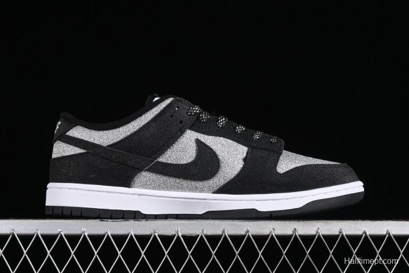 Nike SB Dunk Low Black Starry Sky Anniversary Custom Low-Top Casual Skate Shoes - LW1818-101
