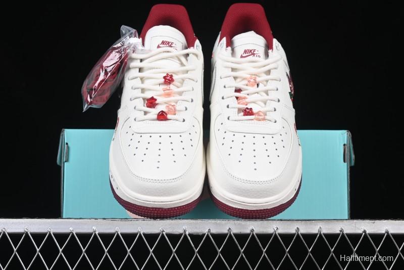 Nike Air Force 1 '07 Low "Grandma Christmas" Limited Edition Custom Casual Sneakers - FZ5068-616