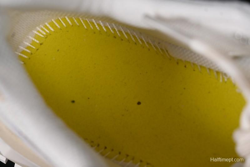 Men's Chunky Trail-Inspired Sneakers - Beige & White