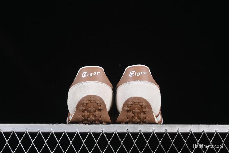 Onitsuka Tiger Serrano Retro Sneakers - White/Brown