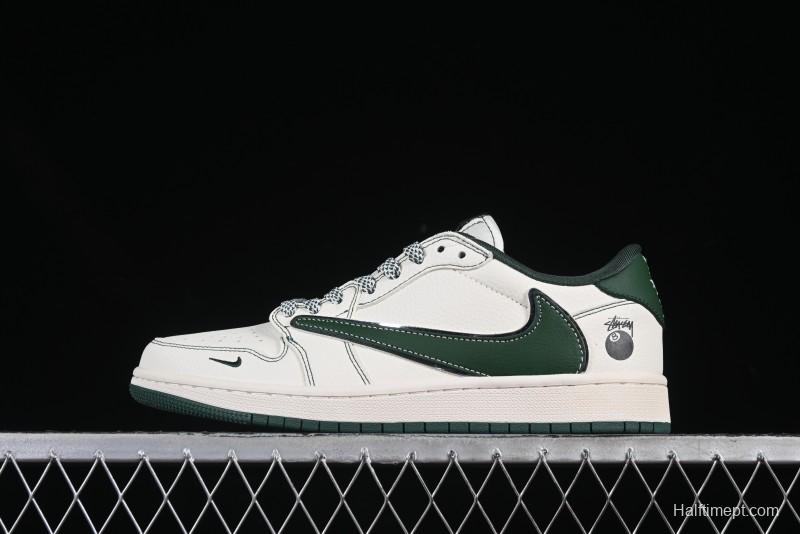 Nike Travis Scott x Fragment Design x Air Jordan 1 Low OG SP AJ1 Retro Sneakers - ZH2598-243