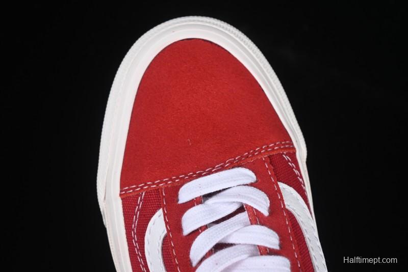 Vans Premium Old Skool 36 Retro Skate Shoes with Full-Grain Leather and Cushioned Insole - VN000D569IJ