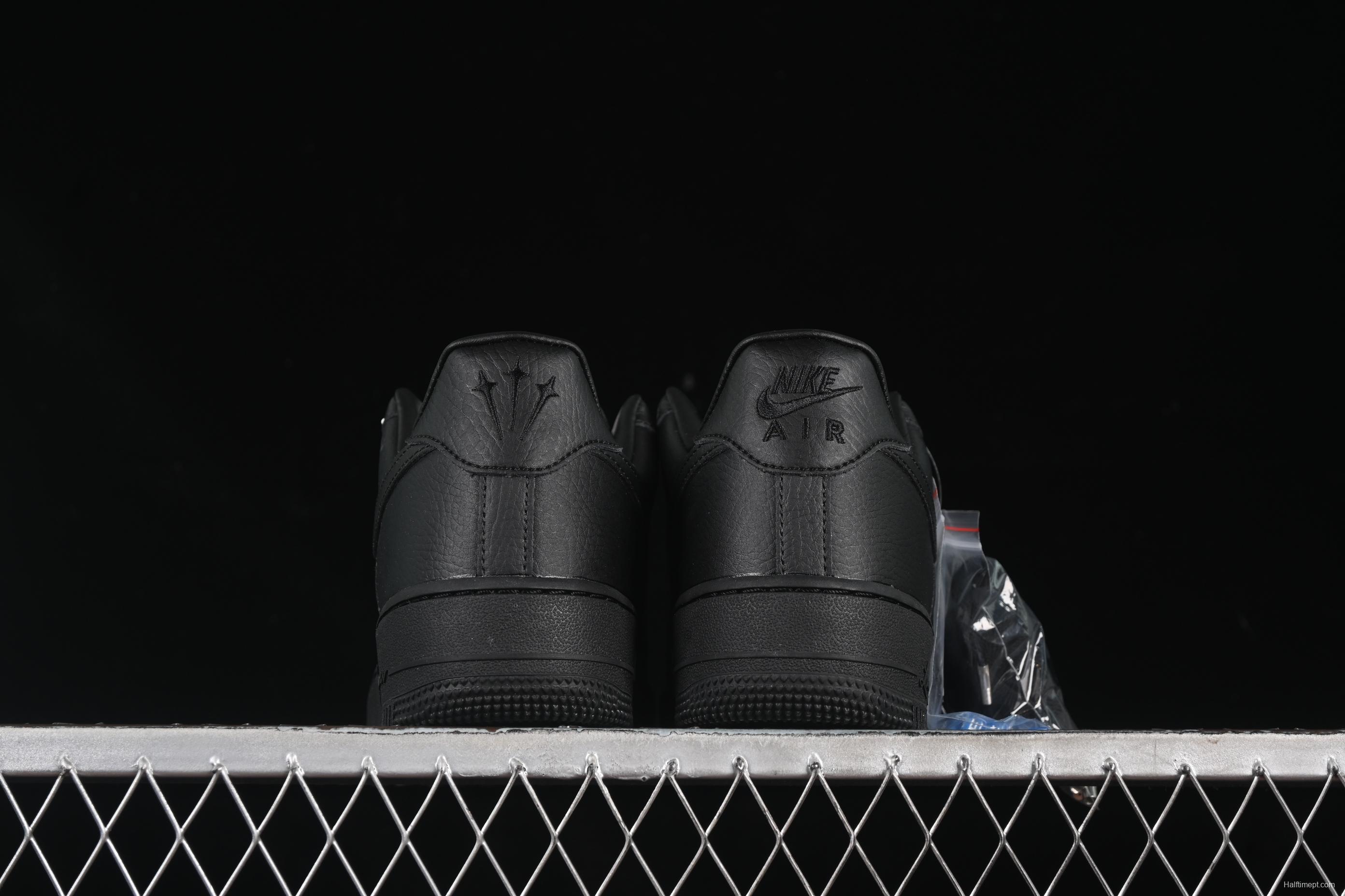 Nike Air Force 1 '07 Low Casual Sneakers with Full-Length Air Cushion - CZ8065-001