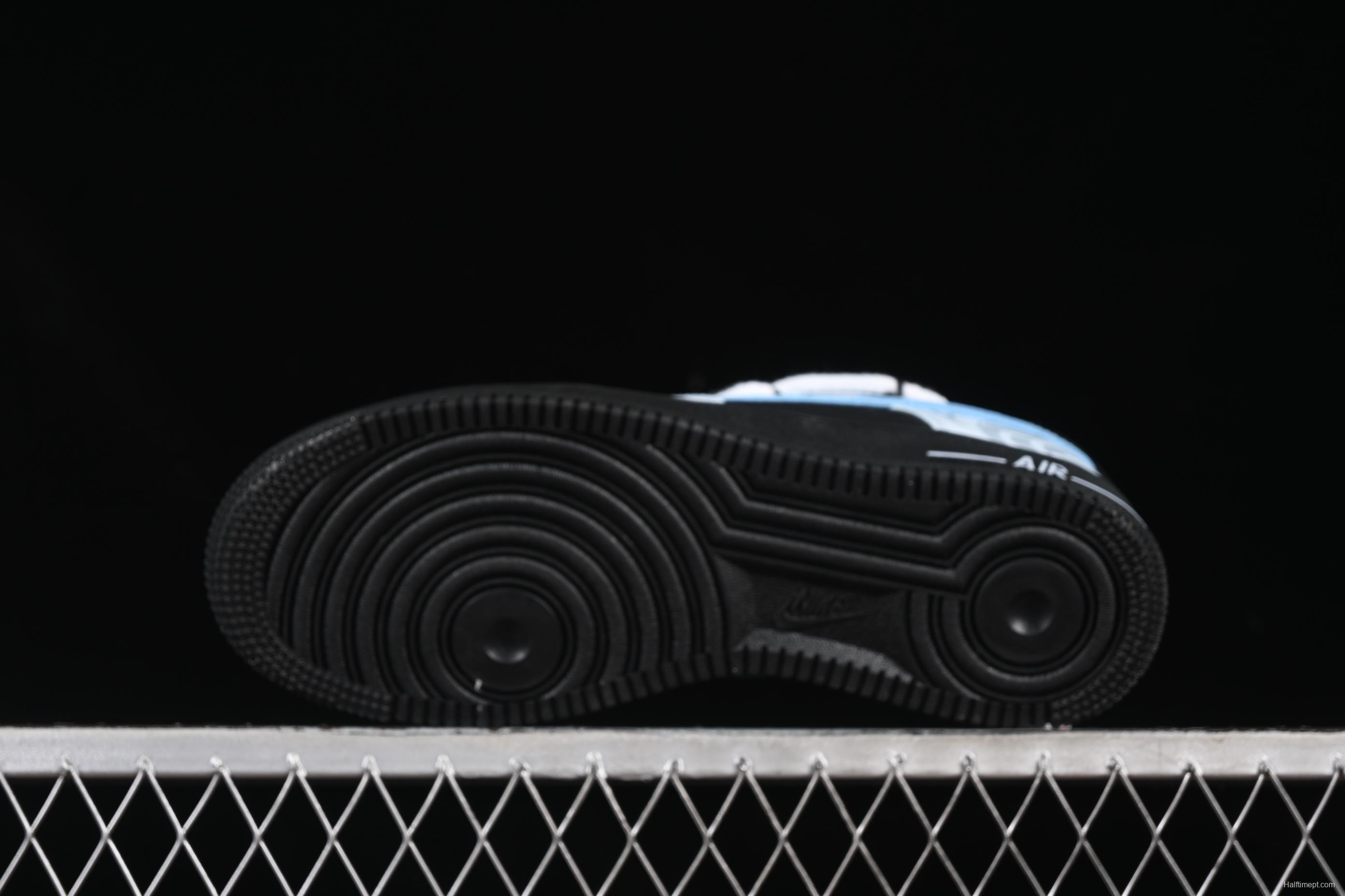 Nike Air Force 1 '07 Low Snake Print Casual Sneakers with Custom Leather - ZH0316-065