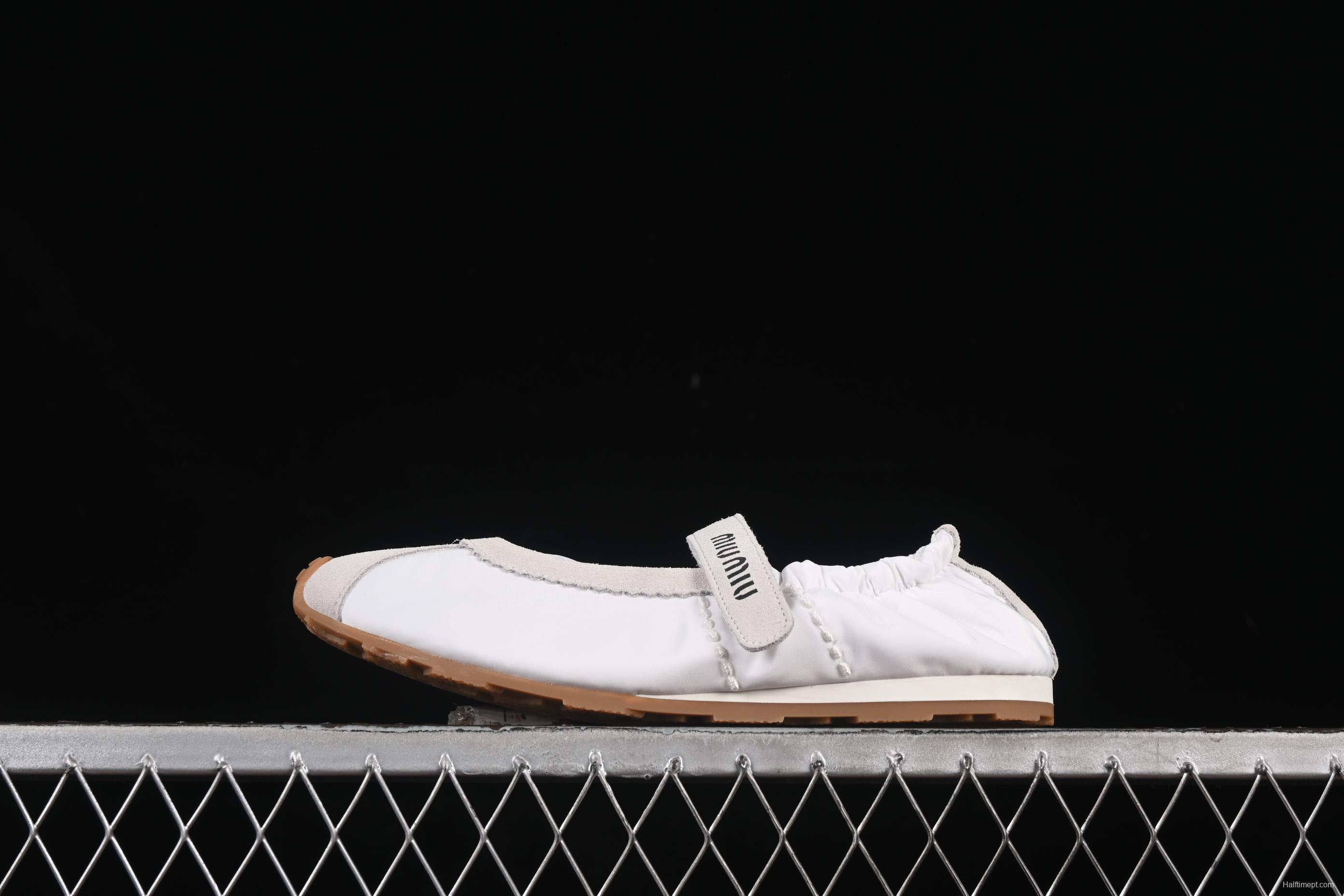 MiuMiu Mary Jane Ballet Flats - 99D4