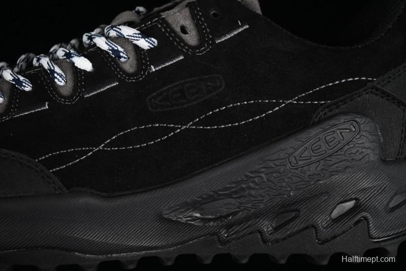 Keen Jasper Rocks SP Urban Series Retro Low-Top Lace-Up Outdoor Camping Hiking Mountaineering Training Shoes - 1025169Black