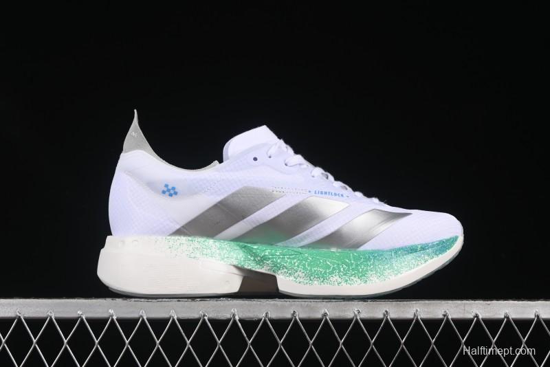 Adidas Adizero Adios 4 Running Shoes Lightweight Breathable Low-Top - JR6354