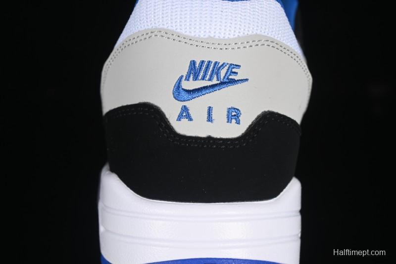 Nike Air Max 1 Retro Running Shoes with Half-Sole Air Cushion - 875855-001