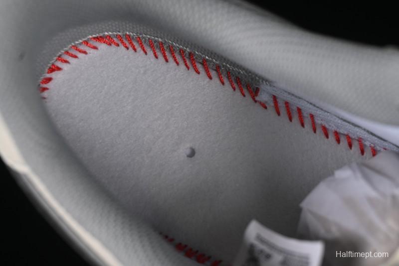 Nike Air Force 1 '07 Low The North Face x CDG Light Grey Swoosh Casual Sneakers - HH7518-052