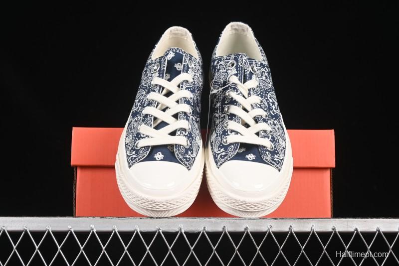 Converse Chuck 1970s Low Top Casual Sneakers with Paisley Pattern - A15751C