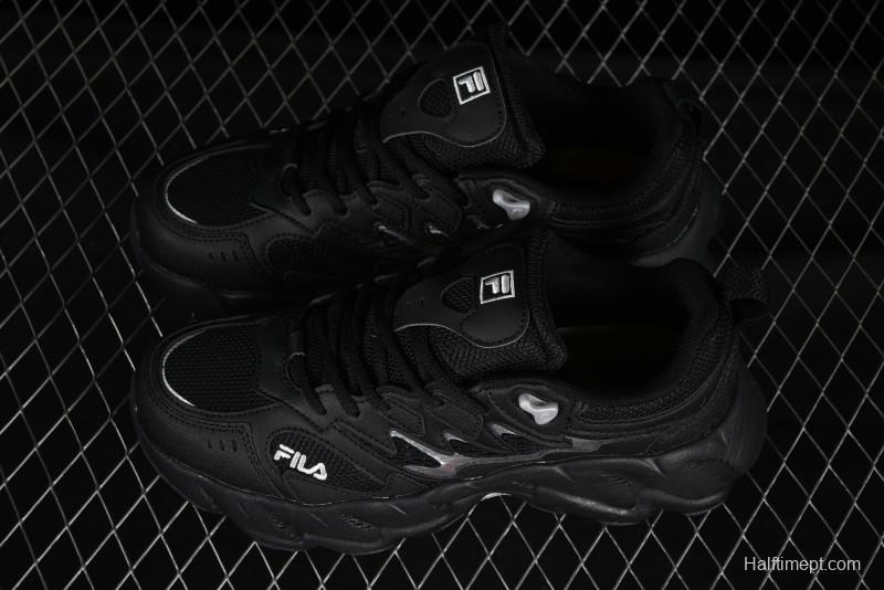 Fila Fusion Fern 2.0 Retro Chunky Sneakers with 3CM Thickened Platform Sole - F12M511101FBD