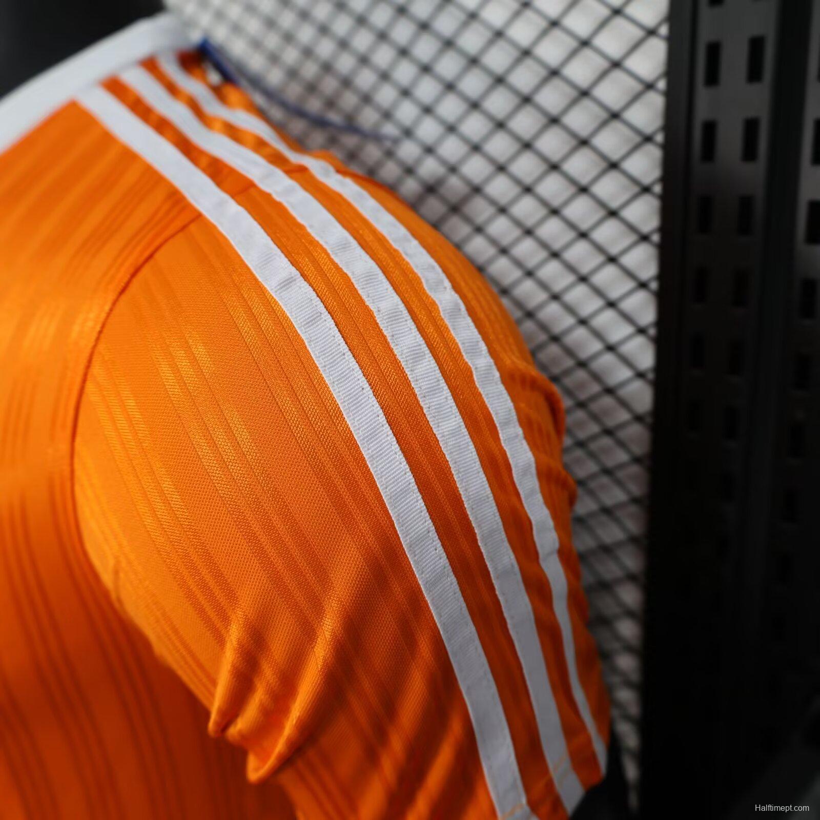 Player Version 2025 Adidas Original Orange Jersey