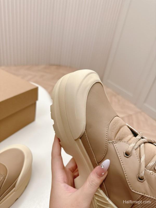 2024 Women UGG beige mesh leather Hiking Boot MJ00320