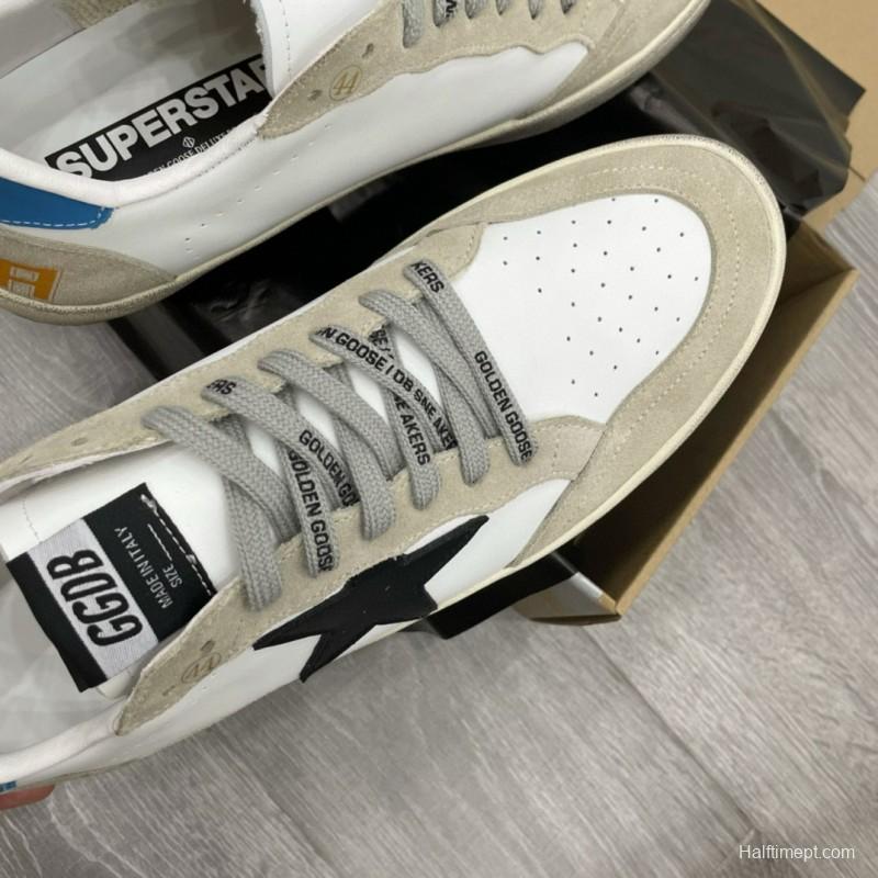 2024 Unisex GGDB White Beige Black Blue Leather Suede Sneakers MJ00260