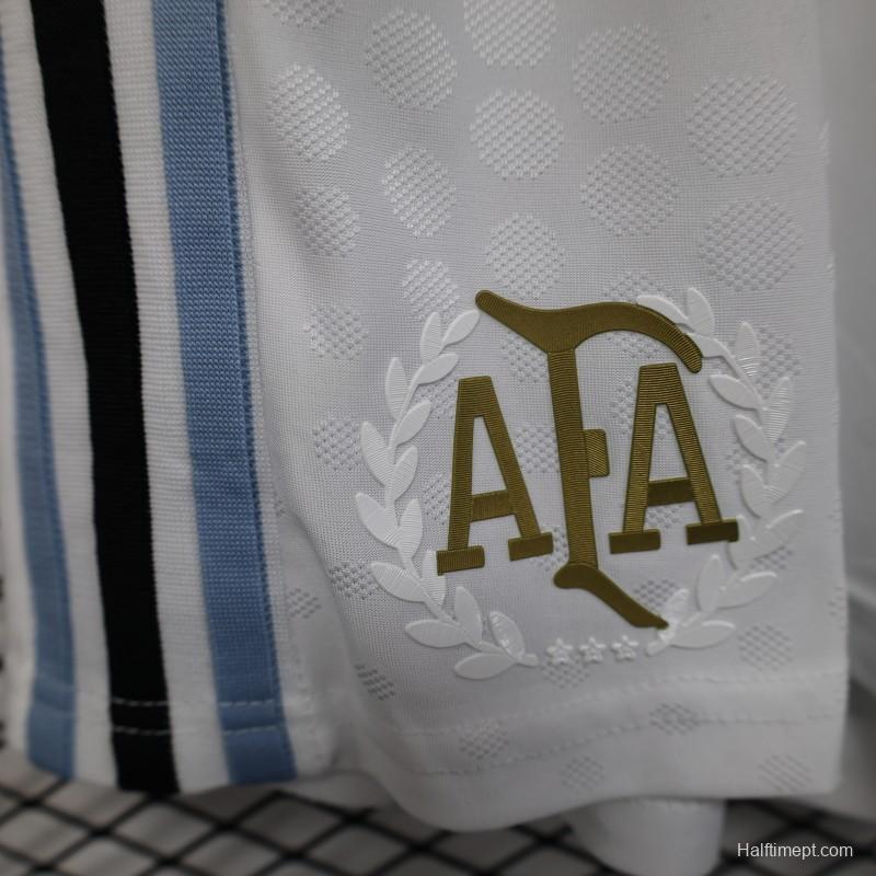 Player Version 2025 Argentina WHITE Shorts
