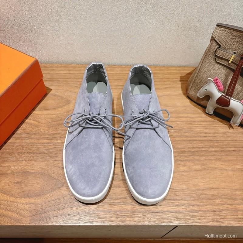 2025 Unisex H Grey Suede Classic Boots AS00380